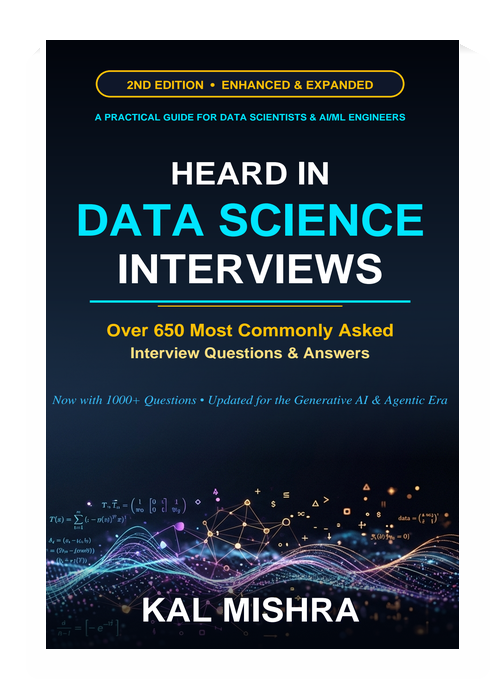 Heard In Data Science Interviews Book Cover